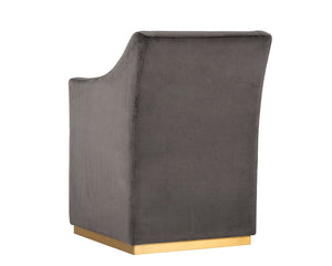 Zane Wheeled Dining Armchair - comfortable dining experience | Image 12 | InSTYLE Home & Rugs