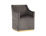 Zane Wheeled Dining Armchair - comfortable dining experience | Image 25 | InSTYLE Home & Rugs