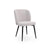 FORTINA DINING CHAIR GY-DC-801BKFUZHOU LIGHT GREY LINEN WITHBLACK LEGS