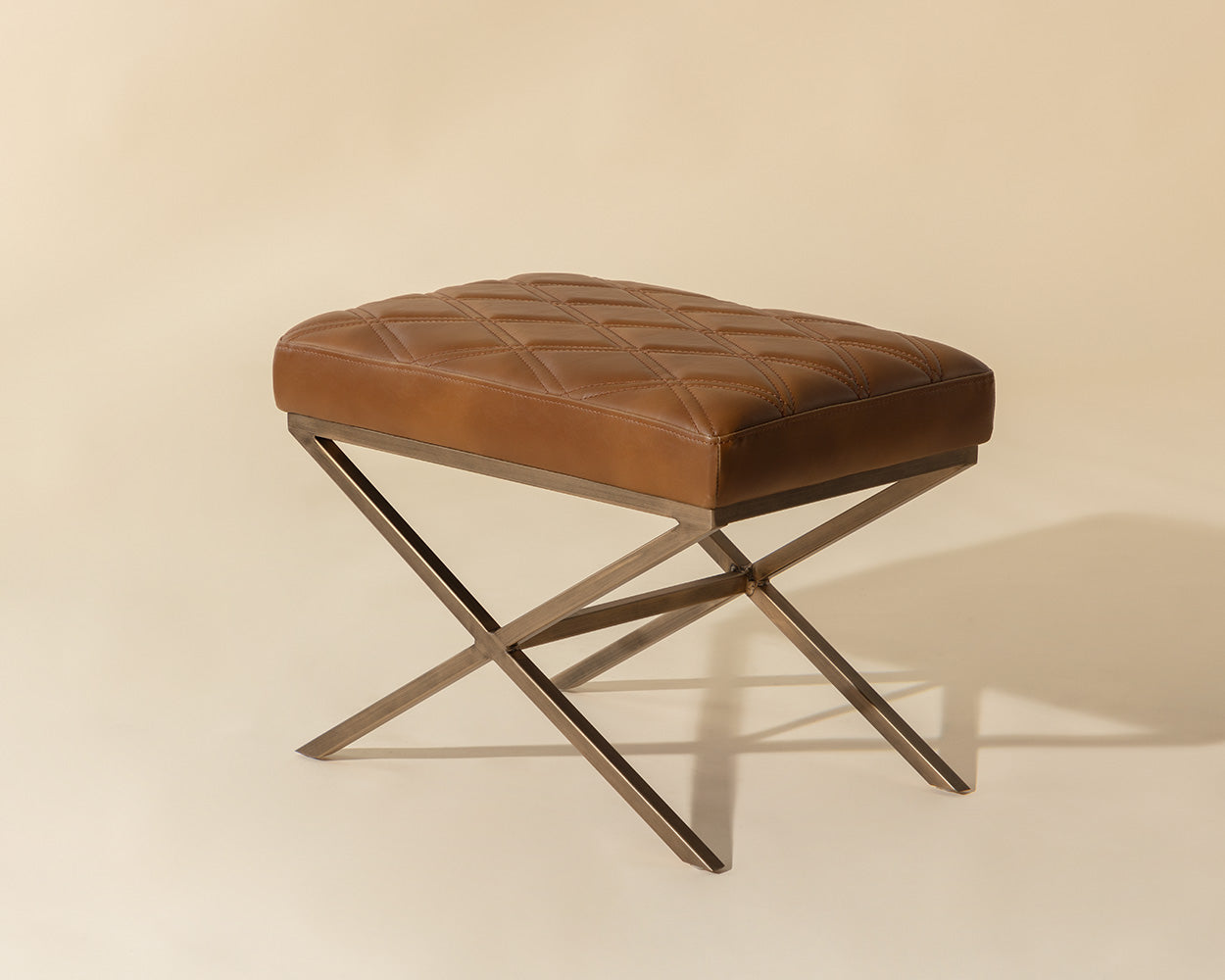 Wisconsin Stool - chic ottomans for living rooms | Image 1 | InSTYLE Home & Rugs