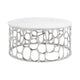 MARIO COFFEE TABLE WITH MARBLE TOP GY-CT-2179S-WM