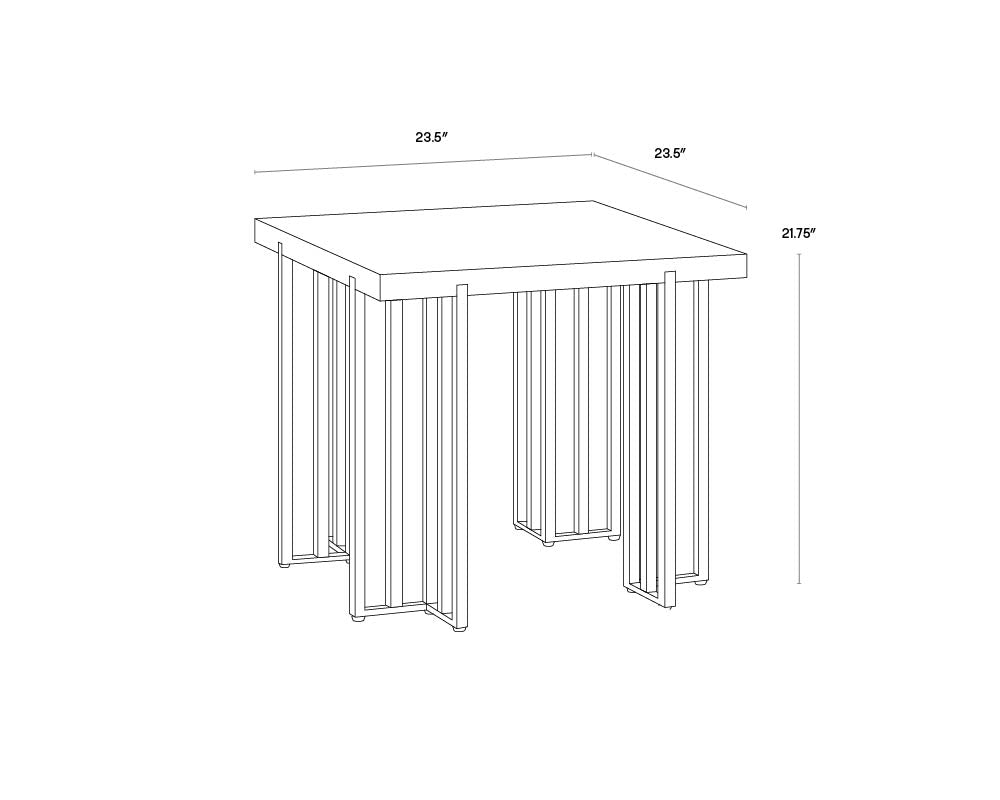 Alto Side Table - functional design with style | Image 4 | InSTYLE Home & Rugs