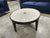 SUN DIAL COFFEE TABLE WITH MARBLE TOP