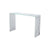 Marble Look Bent Glass Console Table