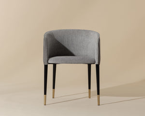 Asher Dining Armchair - elegant seating for dining areas | Image 6 | InSTYLE Home & Rugs