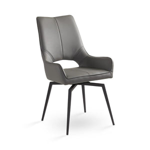 Bromley Swivel Dining Chair - stylish chairs for any table | Image 2 | InSTYLE Home & Rugs