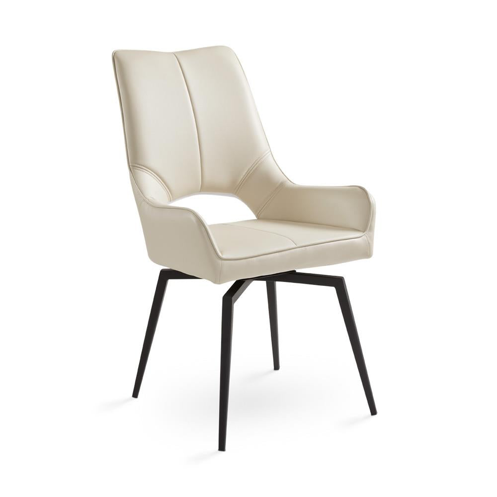 Bromley Swivel Dining Chair - stylish chairs for any table | Image 3 | InSTYLE Home & Rugs