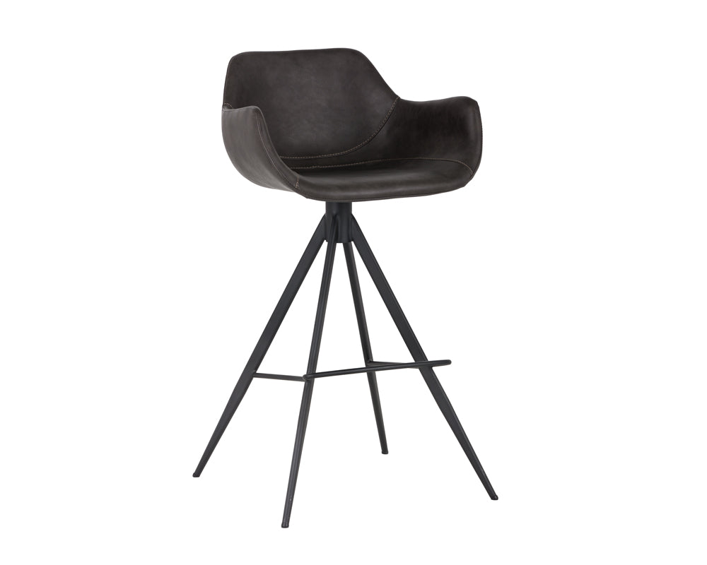 Owen Swivel Barstool - modern bar seating with style | Image 1 | InSTYLE Home & Rugs