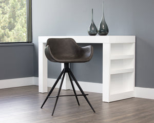 Owen Swivel Counter Stool - perfect for modern counters | Image 2 | InSTYLE Home & Rugs