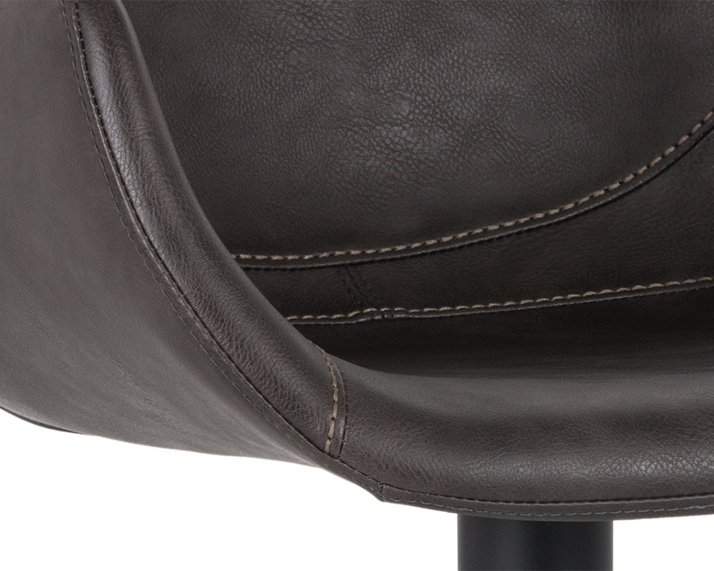 Owen Swivel Counter Stool - perfect for modern counters | Image 5 | InSTYLE Home & Rugs