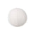 BALL CUSHION WHITE BOUCLE