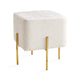 Kube Gold Ottoman