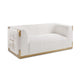 Paloma Gold Loveseat