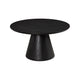 JAGGER BLACK Coffee Table with Wood Top