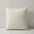 Merimac Velvet Ivory Cushion 18" x 18"