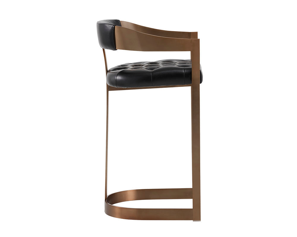 Beaumont Barstool - trendy stools for bars and kitchens | Image 6 | InSTYLE Home & Rugs