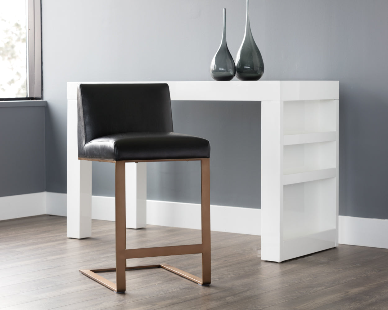 Dean Counter Stool - perfect for modern counters | Image 8 | InSTYLE Home & Rugs