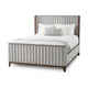 MAJESTIC BED -KING SIZE Grey velvet