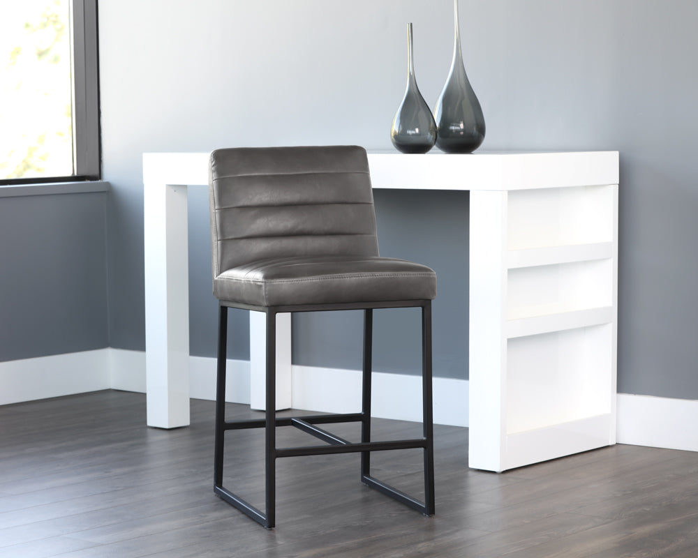 Spyros Counter Stool - ergonomic design for comfort | Image 5 | InSTYLE Home & Rugs