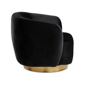 Aspen Gold Accent Chair - compact accent chair for adding personality to any room | Image 3 | InSTYLE Home & Rugs