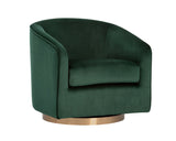 Hazel Swivel Lounge Chair - perfect for casual unwinding | Image 1 | InSTYLE Home & Rugs