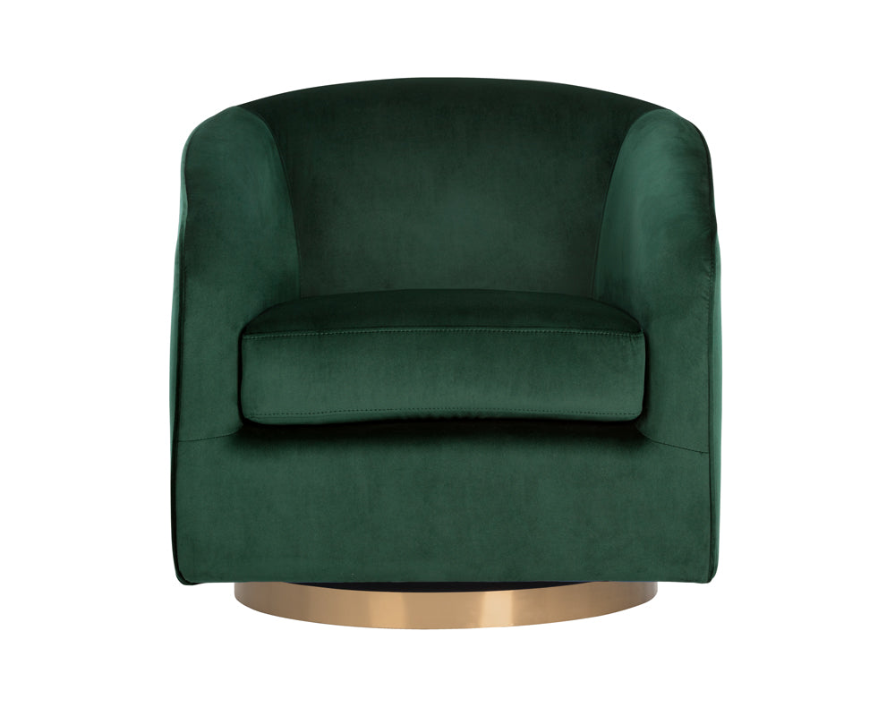 Hazel Swivel Lounge Chair - perfect for casual unwinding | Image 6 | InSTYLE Home & Rugs