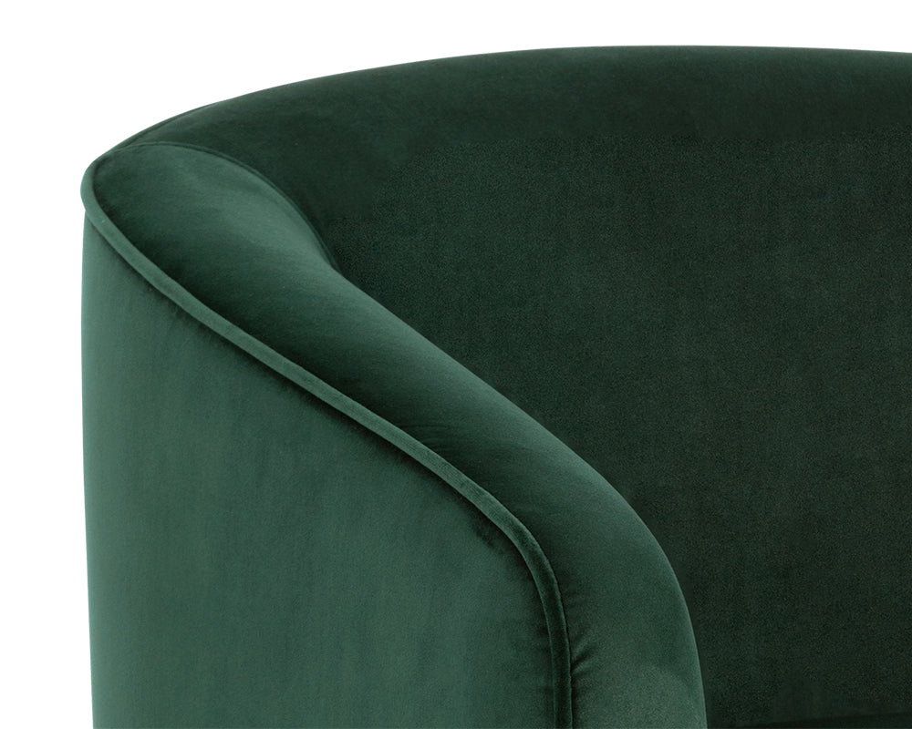 Hazel Swivel Lounge Chair - perfect for casual unwinding | Image 10 | InSTYLE Home & Rugs