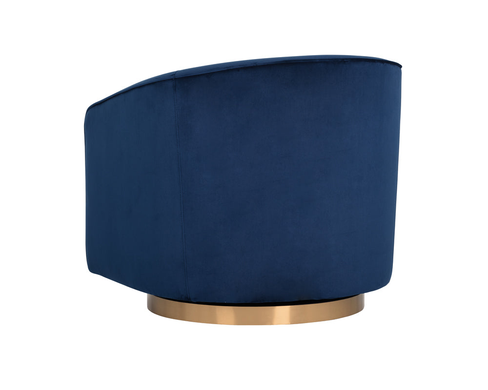 Hazel Swivel Lounge Chair - perfect for casual unwinding | Image 15 | InSTYLE Home & Rugs