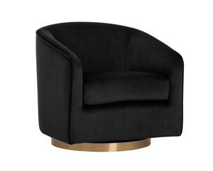 Hazel Swivel Lounge Chair - perfect for casual unwinding | Image 3 | InSTYLE Home & Rugs
