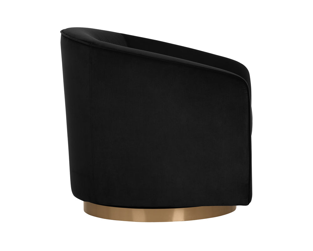 Hazel Swivel Lounge Chair - perfect for casual unwinding | Image 21 | InSTYLE Home & Rugs