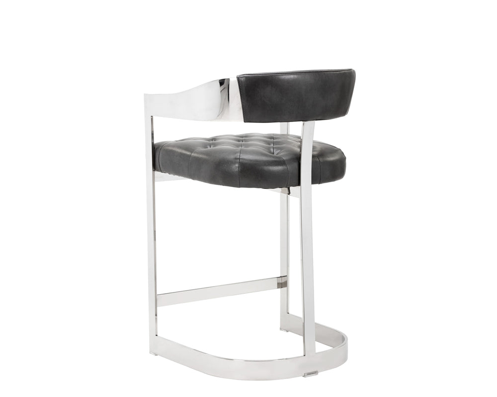 Beaumont Counter Stool - perfect for modern counters | Image 2 | InSTYLE Home & Rugs