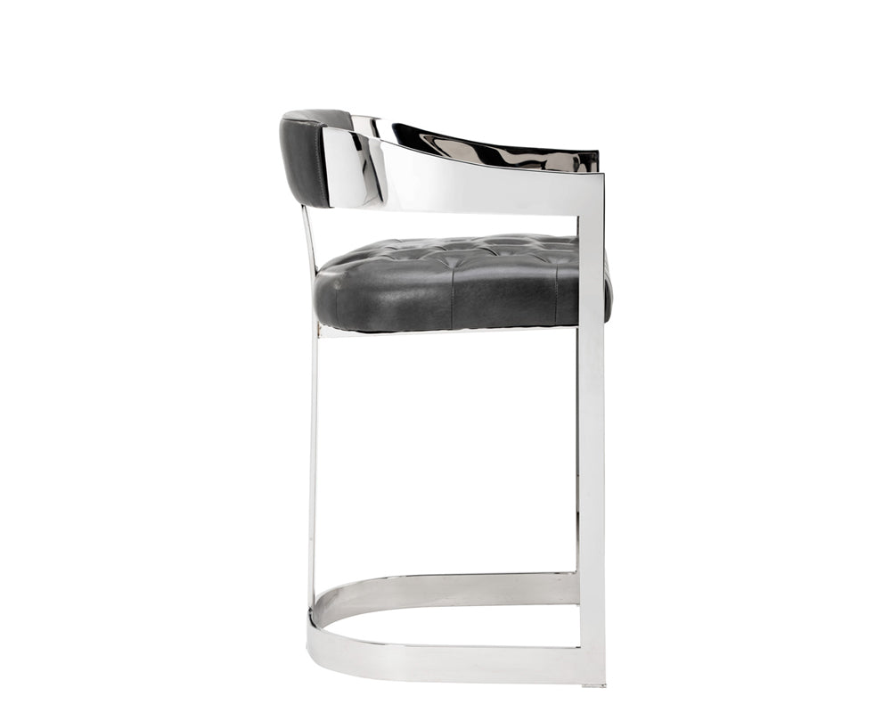 Beaumont Counter Stool - perfect for modern counters | Image 3 | InSTYLE Home & Rugs