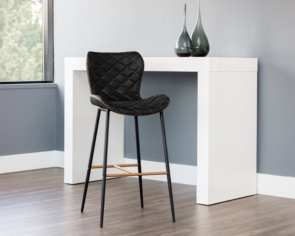 Lyla Barstool - comfortable stools for high tables | Image 3 | InSTYLE Home & Rugs