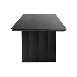 PAULINE DINING TABLE Black Ash Veneer - modern black & ash dining chair | Image 4 | InSTYLE Home & Rugs