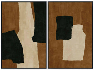 Wall Art XC-2411CB023AB 100x150cm (Set of 2) Abstract - choose from a variety of prints, paintings, and photography | Image 1 | InSTYLE Home & Rugs