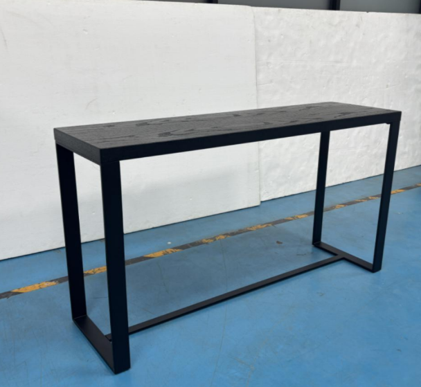 DAVID Black Ash Wood Top Console Table GY-CST-10912WD - perfect for hallway decor | Image 2 | InSTYLE Home & Rugs