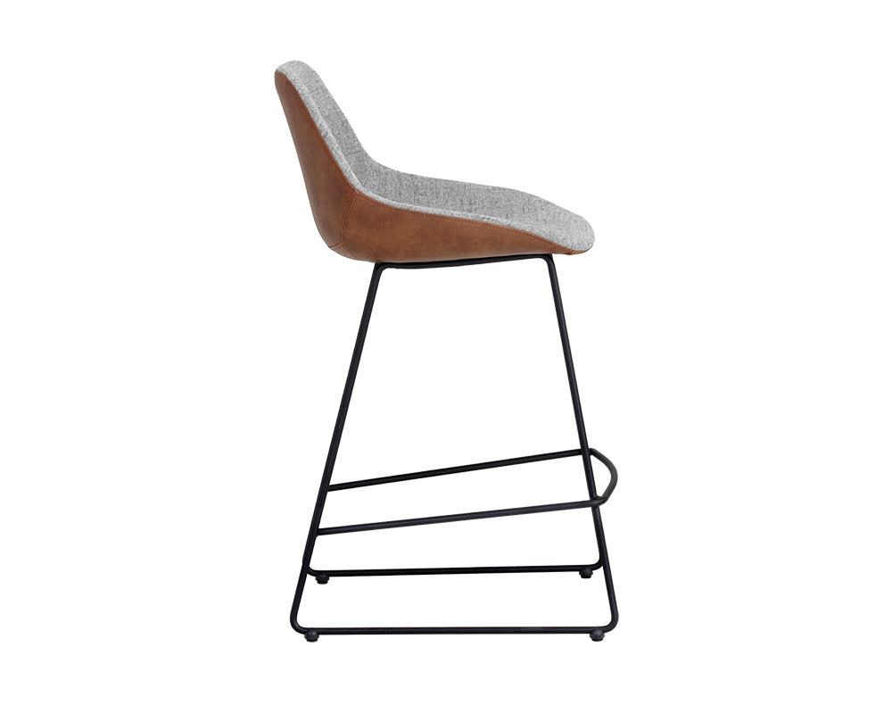 Mccoy Counter Stool - sleek stools for kitchen bars | Image 3 | InSTYLE Home & Rugs