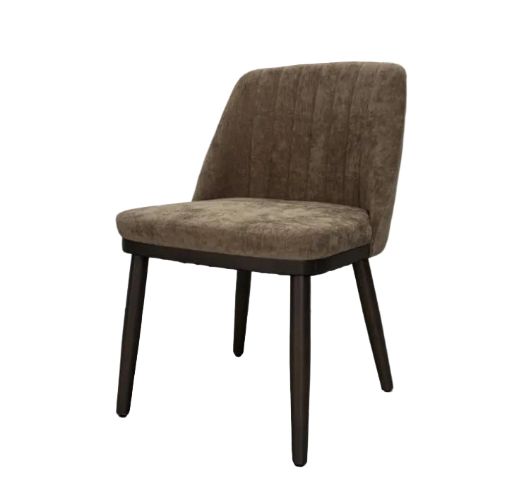 JASON Dining Chair GY-DC-223 Chocolate fabric color - elegant seating for dining areas | Image 1 | InSTYLE Home & Rugs