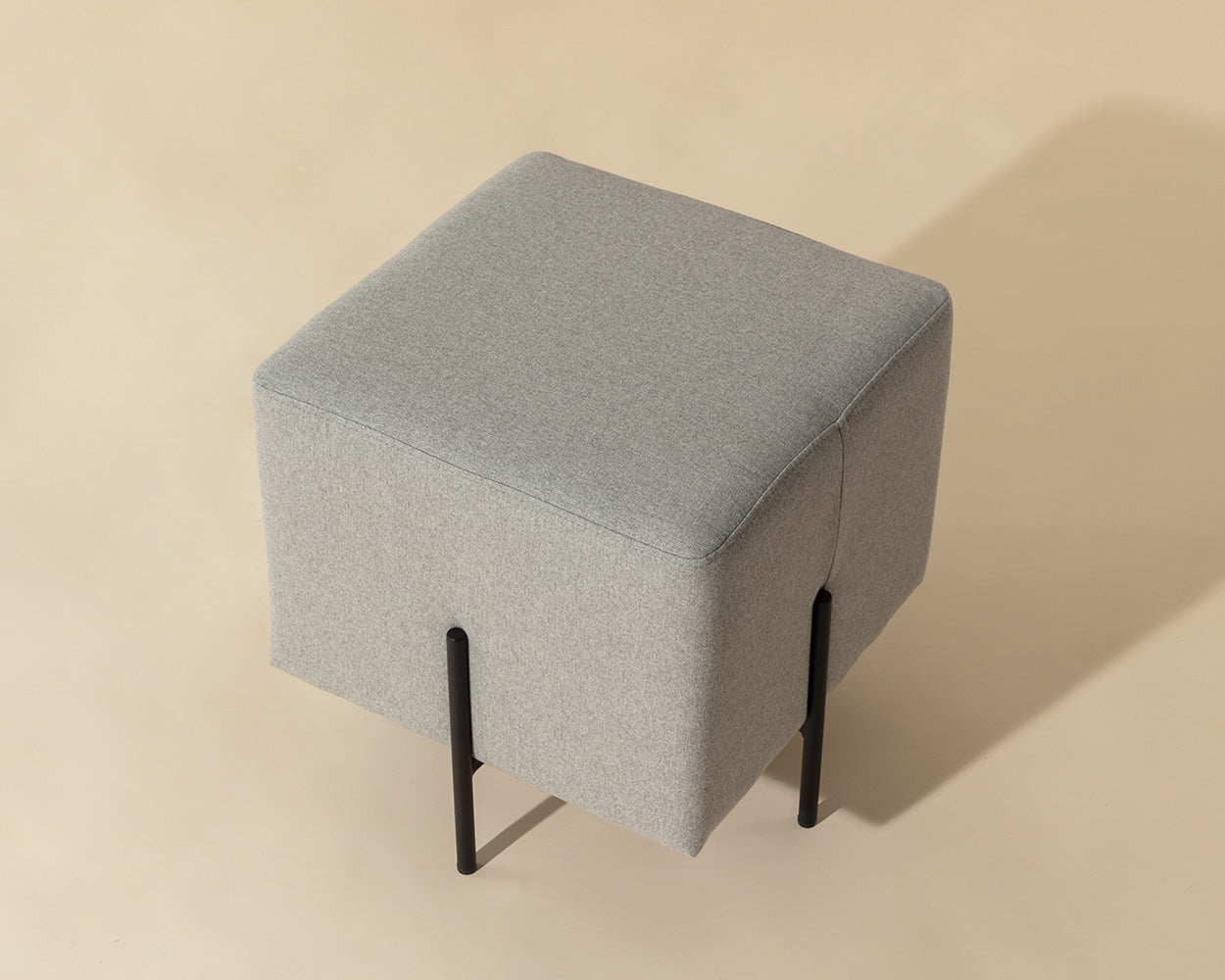Heston Ottoman - chic ottomans for living rooms | Image 4 | InSTYLE Home & Rugs