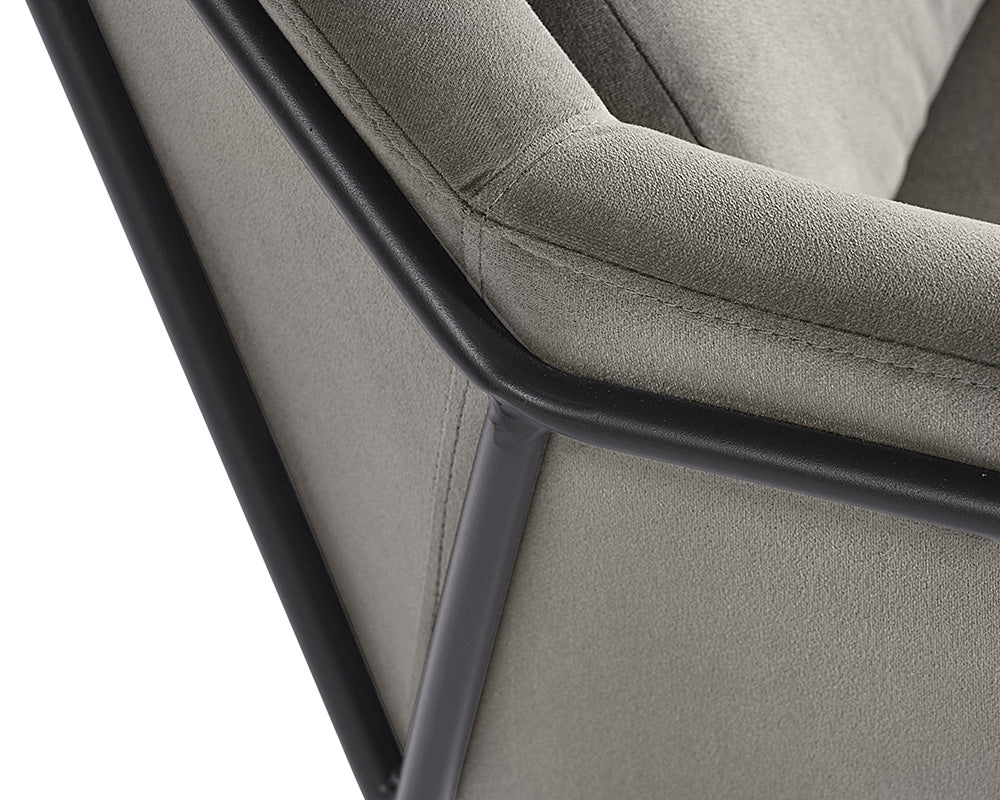 Watts Lounge Chair - perfect for casual unwinding | Image 6 | InSTYLE Home & Rugs