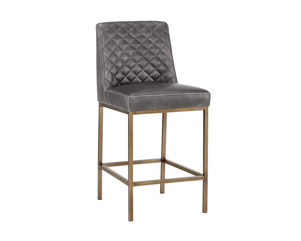 Leighland Counter Stool - sleek stools for kitchen bars | Image 4 | InSTYLE Home & Rugs