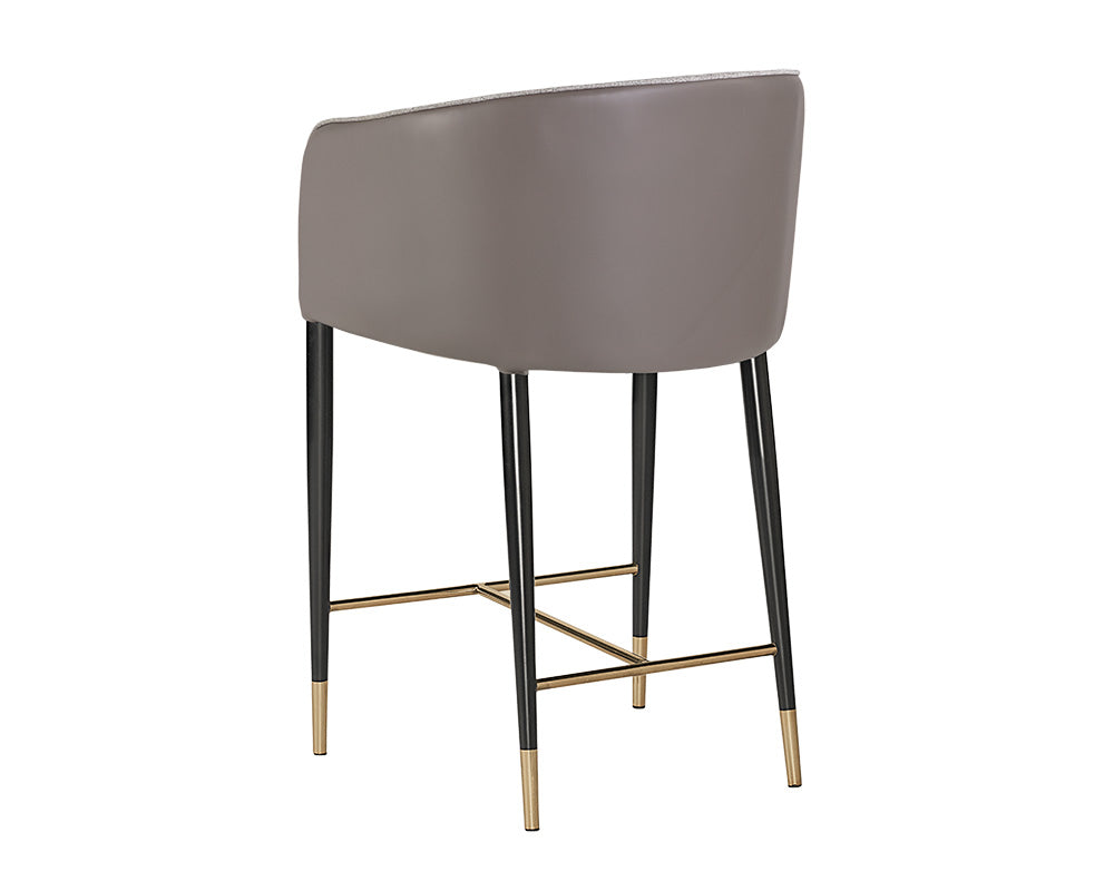 Asher Counter Stool - perfect for modern counters | Image 5 | InSTYLE Home & Rugs