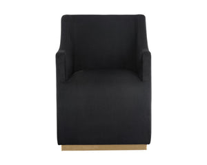 Zane Wheeled Dining Armchair - comfortable dining experience | Image 18 | InSTYLE Home & Rugs