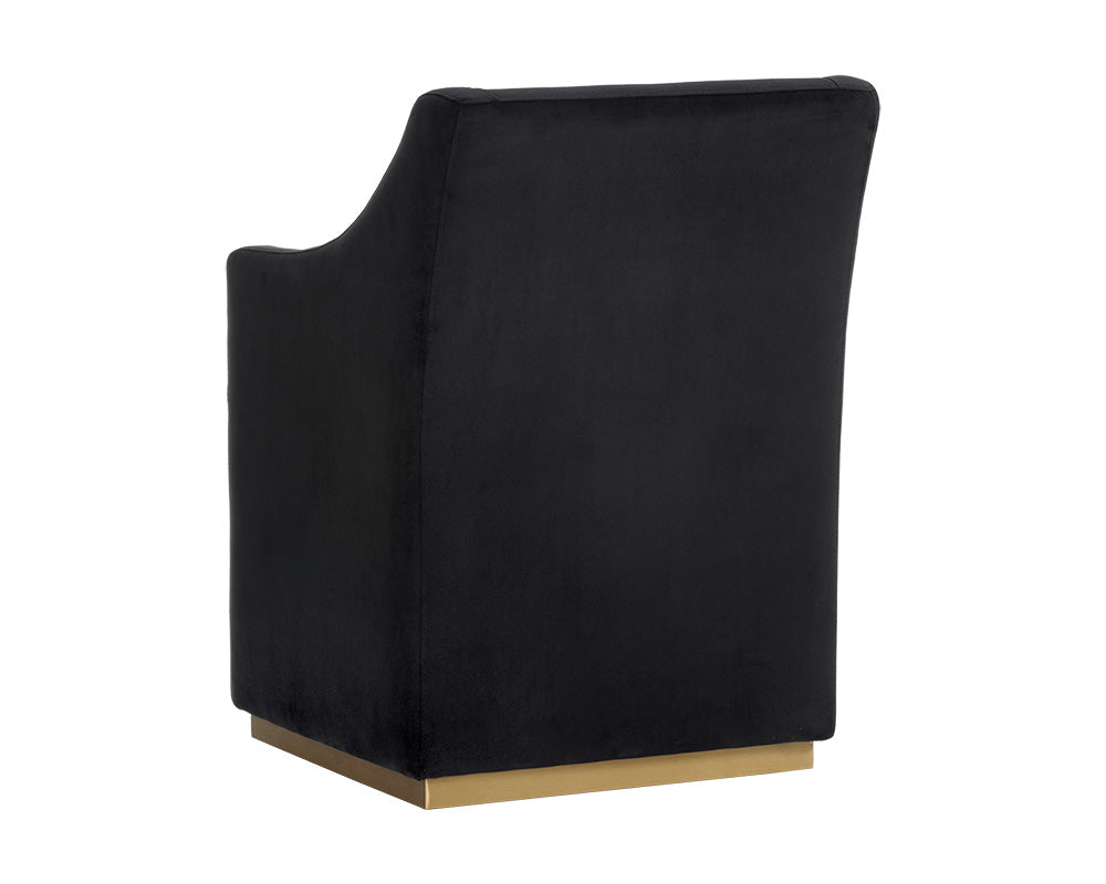 Zane Wheeled Dining Armchair - comfortable dining experience | Image 20 | InSTYLE Home & Rugs