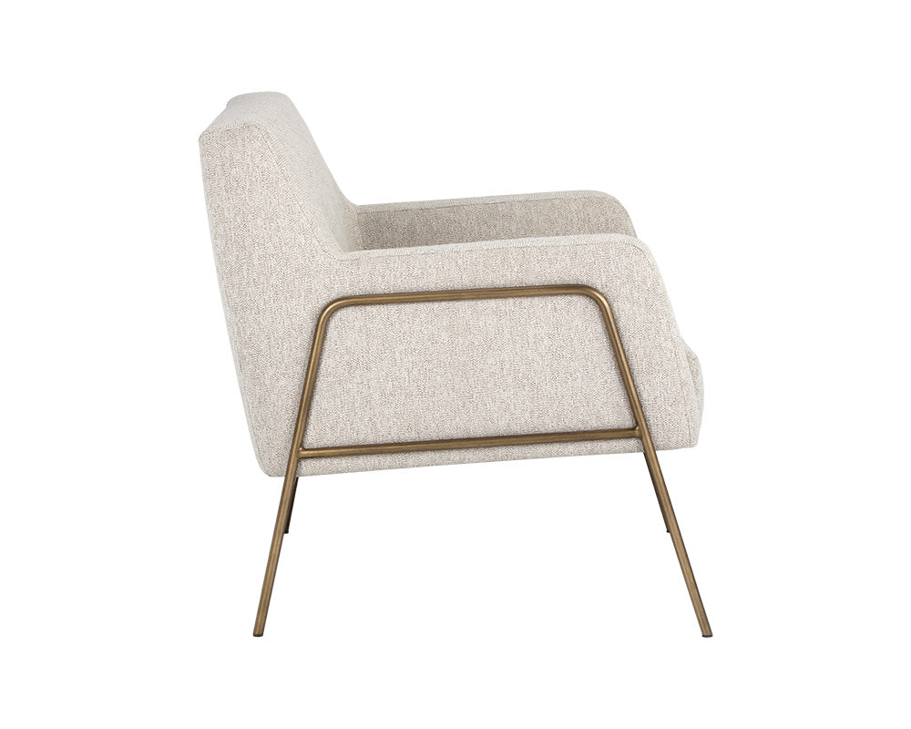 Cybil Lounge Chair - perfect for casual unwinding | Image 6 | InSTYLE Home & Rugs