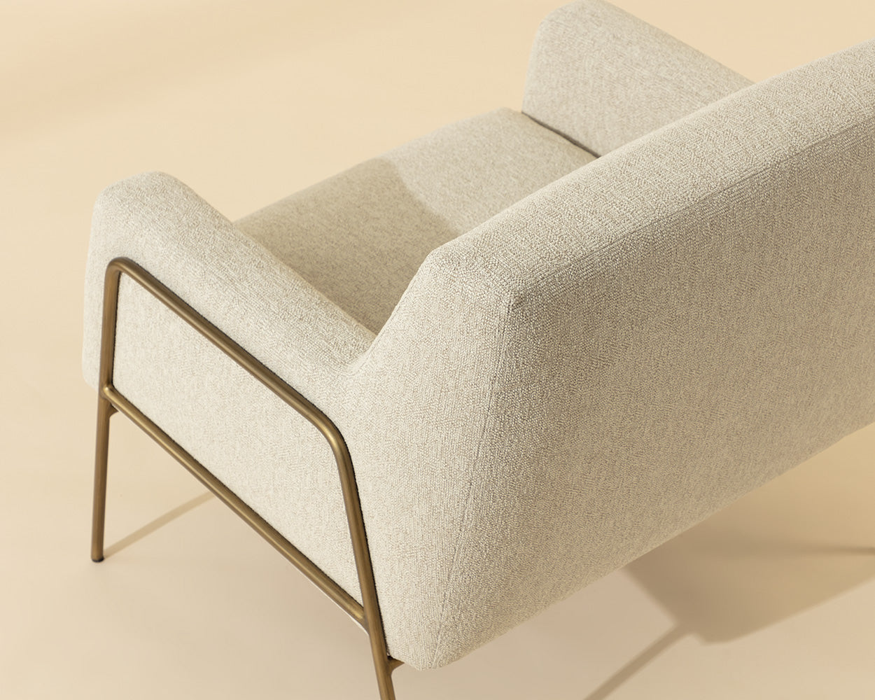 Cybil Lounge Chair - perfect for casual unwinding | Image 6 | InSTYLE Home & Rugs