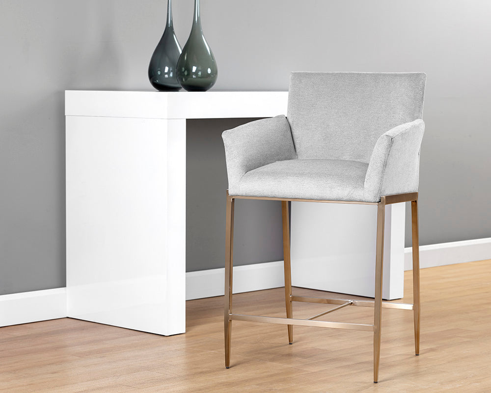Gesa Counter Stool - perfect for modern counters | Image 2 | InSTYLE Home & Rugs