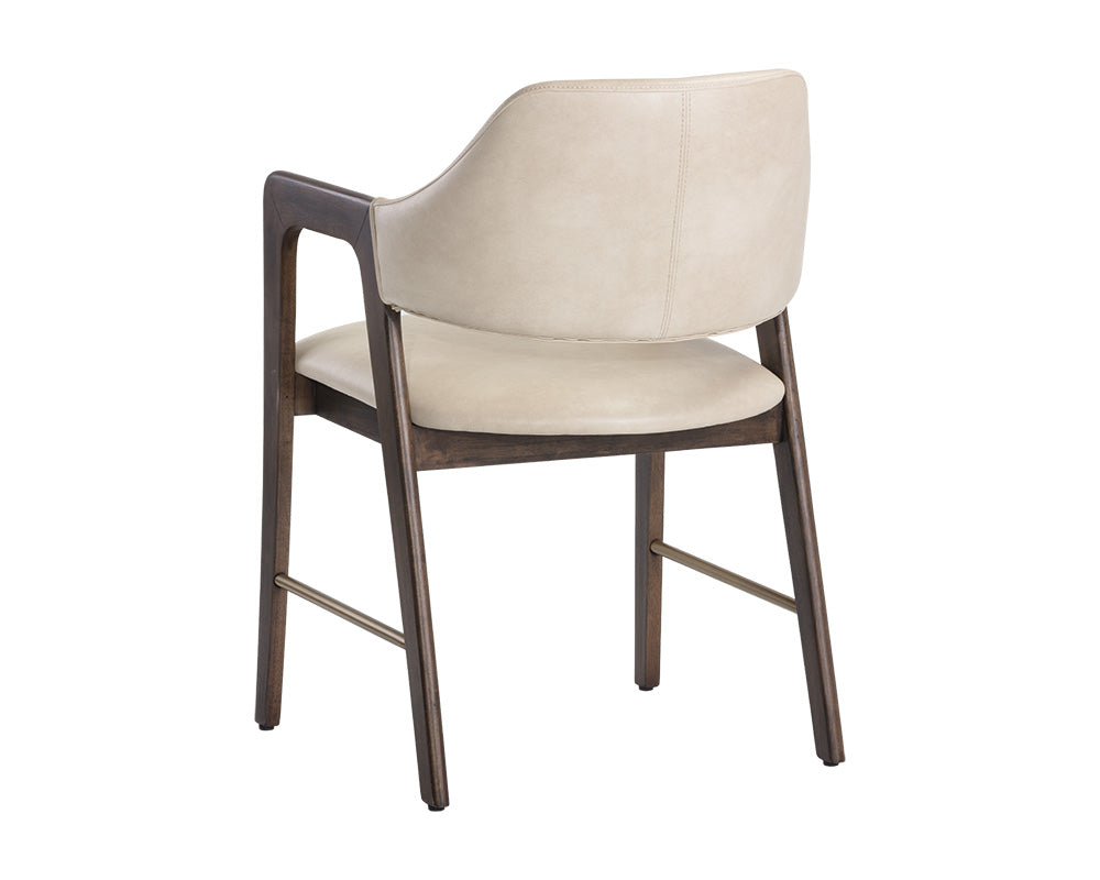 Milton Dining Armchair - elegant seating for dining areas | Image 9 | InSTYLE Home & Rugs