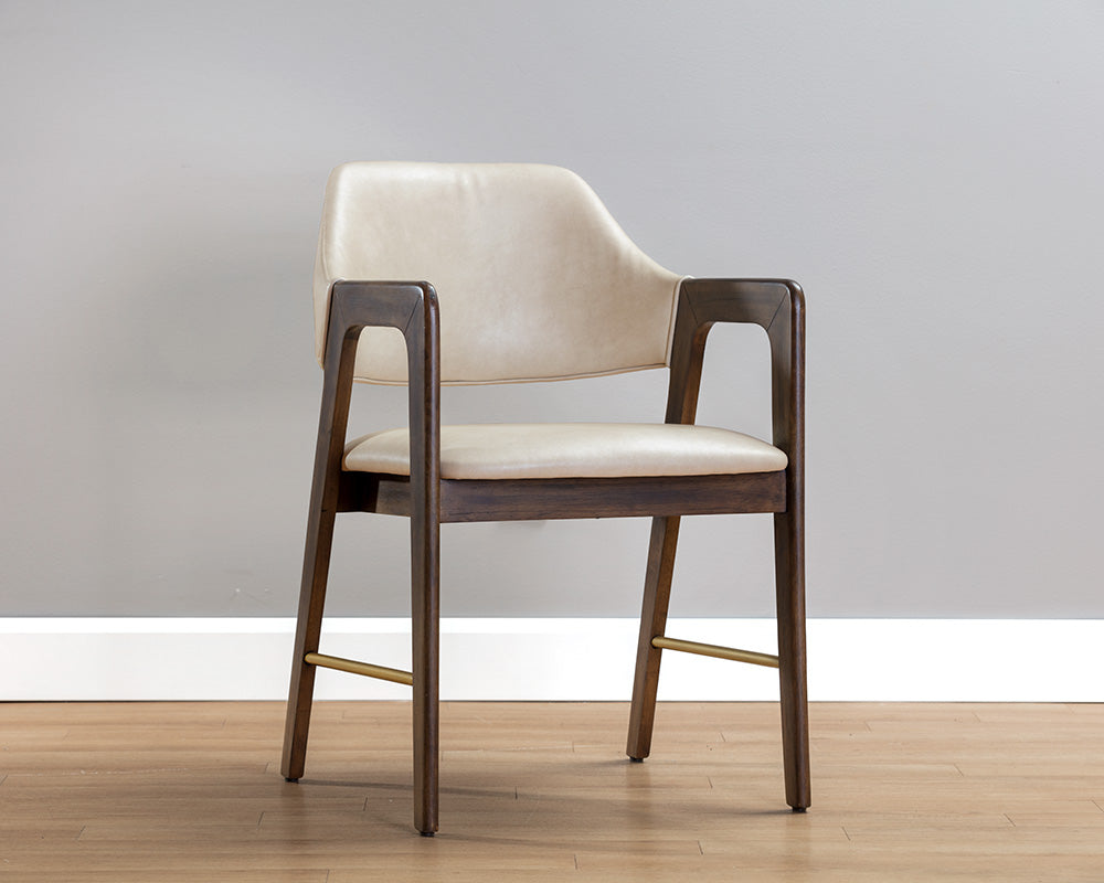 Milton Dining Armchair - elegant seating for dining areas | Image 3 | InSTYLE Home & Rugs