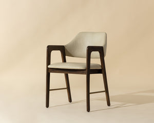 Milton Dining Armchair - elegant seating for dining areas | Image 1 | InSTYLE Home & Rugs